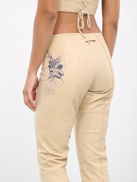 Glossy PU Leather Long Pants – The Gypsy Den