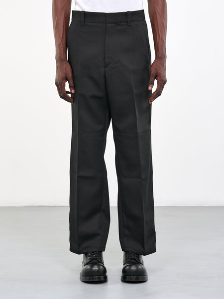 Paneled Trousers (23A28OAU27-PES00468-BLACK)