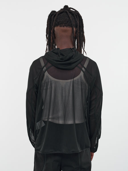 5.0+ Mesh Hoodie (5-0-OHC-B-BLACK)