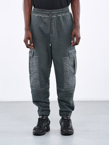 SELENE FLEECE LINED CARGO SWEAT PANTS JOGGERS (DARK GREY) – Sweet Mayhem