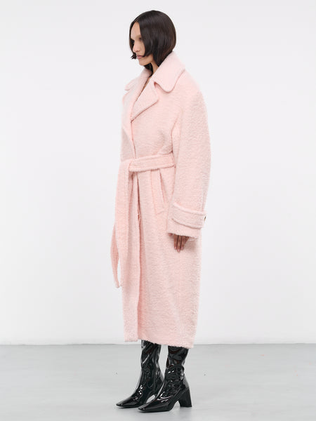 Boucle Coat (FN-WN-OUTW000840-POWDER-PINK)