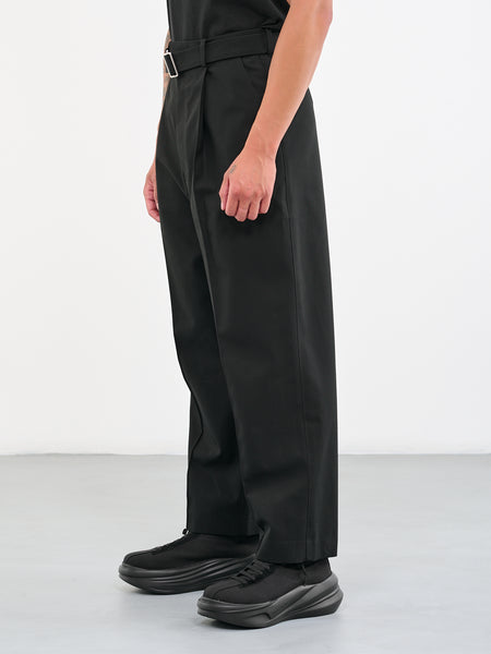 Wide Trousers (H526Y04WCD-1100-BLACK)