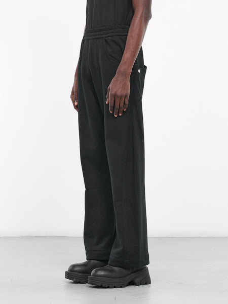 Twisted Lounge Pants (JER-101-01-BLACK)