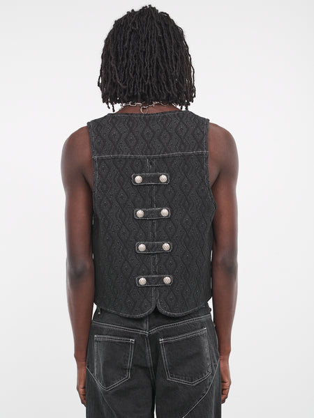 Tribal on sale jeans vest