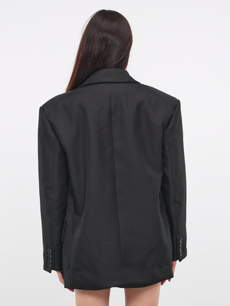 Oversized Suit Jacket (JL-J026-051-BLACK)