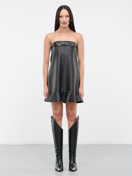 Leather Midi Dress – The Hanger Boutique