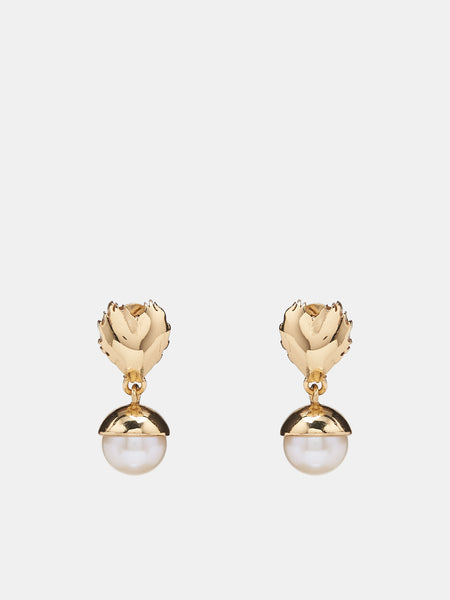 LV Essential V Perle Earrings in Gold HW – Brands Lover