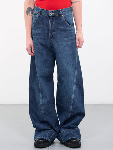 YUKI HASHIMOTO 23ss TWISTED JEANS サイズ44 | centurymotorinnfinley