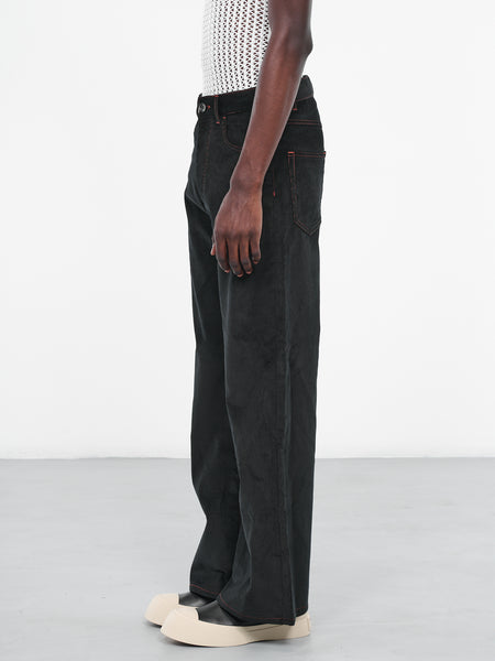 Corduroy Pants (PUMU0073A0-UTC277-00N99-BLACK)