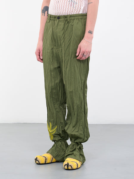 No Vacancy Inn Gabardine Pants (PUMU0228SX-GREEN)