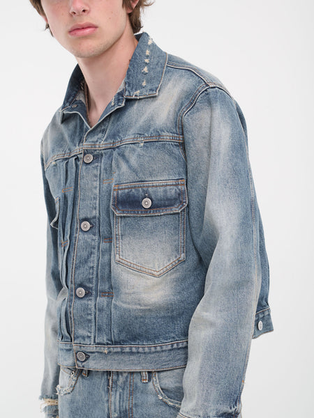 Décortiqué Denim Jacket (S67AM0058-S30561-984-BLUE)