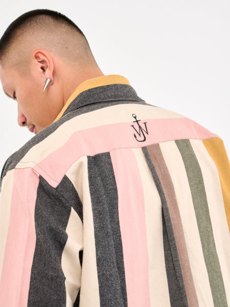 JW ANDERSON Striped Relaxed Shirt | H. Lorenzo