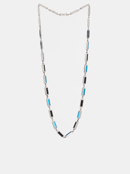 Theo Infinity Necklace (THEO-INFINITY-BLUE-ONYX)