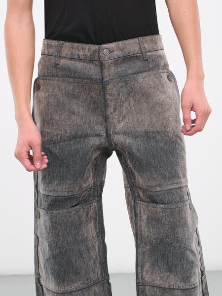 Worn Jeans (U53D4S11-FB0L-BROWN)