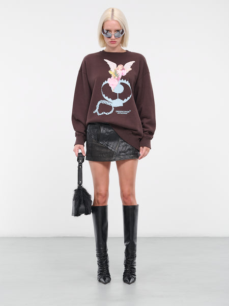 Angel Crewneck (UC2C1895-3-BROWN)