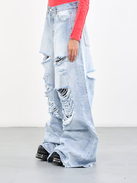 VETEMENTS Destroyed Jeans | H.Lorenzo