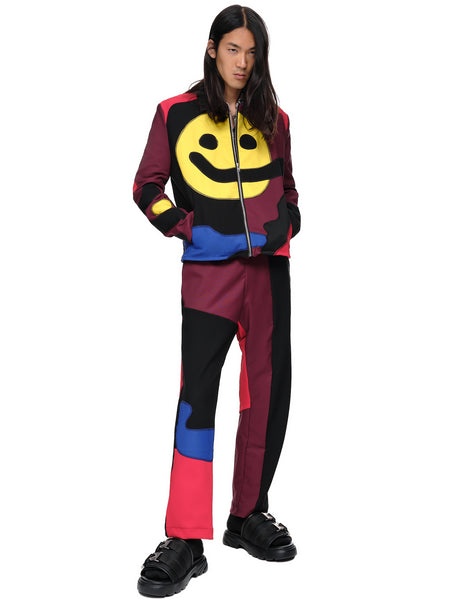 Bethany Williams Patchwork Smiley Jacket | H. Lorenzo