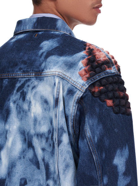 Recycled Punk Denim Jacket (14BL133-INDIGO)