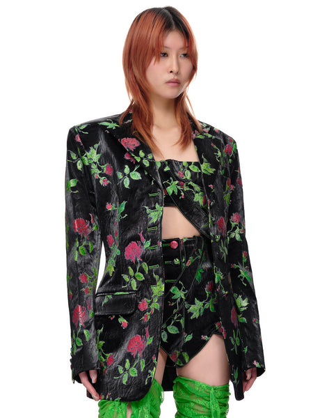 Floral Print Blazer (17JK-ROSE-PRINTS)