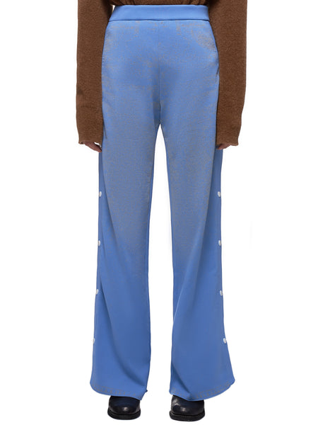 Button-Down Trousers (AW19-B041A-BLUE-REFLECTIVE)