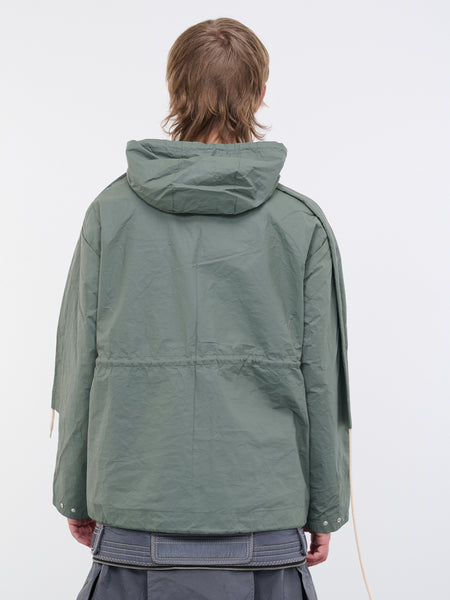 Drawstring Jacket (CG-CWOSHI23-GREEN)