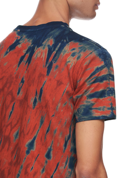 Tie Dye T Shirt JR077 RED