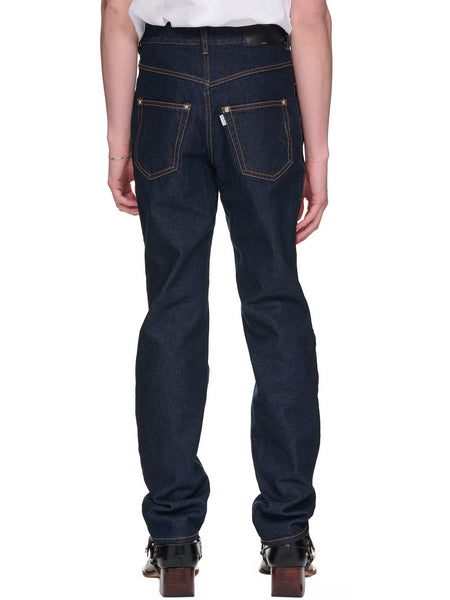 Seam Denim Pants (JTK-T01-INDIGO-BLUE)