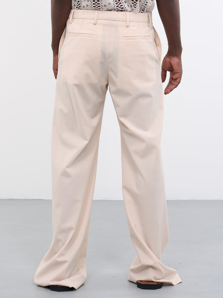 Otto-Wide Leg Trousers (OTTO-M17W464-CREAM)