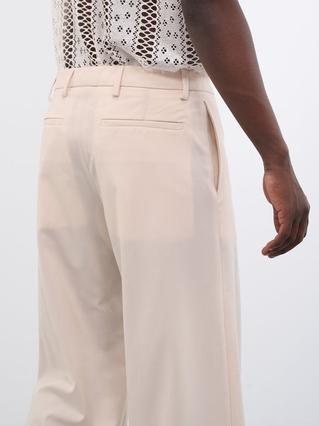 Otto-Wide Leg Trousers (OTTO-M17W464-CREAM)