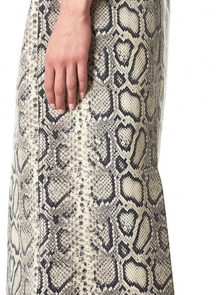 hyke PRINTED WRAP SKIRT 2022aw-