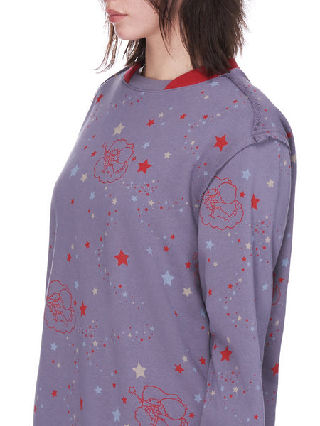 Star Graphic Sweater (UC1A1801-1-GRAY-BASE)