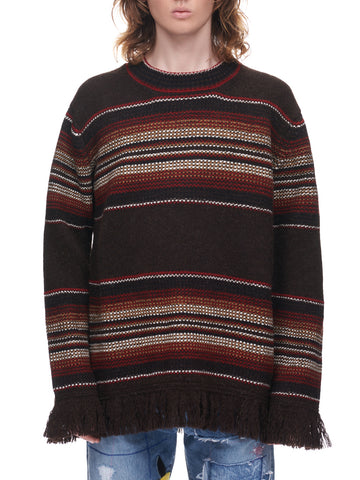 Knit Sweater (WJ-N011-051-BROWN)