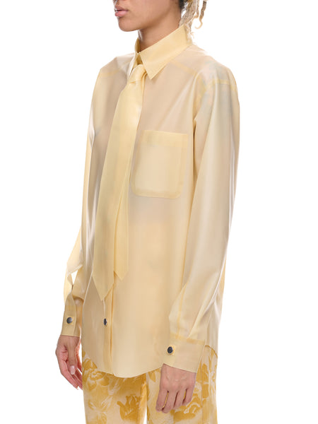 Vero Moda Shirt Erika stripe, Yellow/White -  webstore