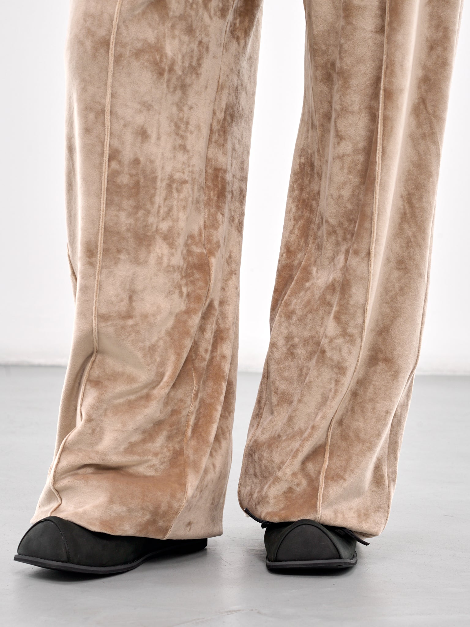 Velour Track Pants (005096-204-SAND)