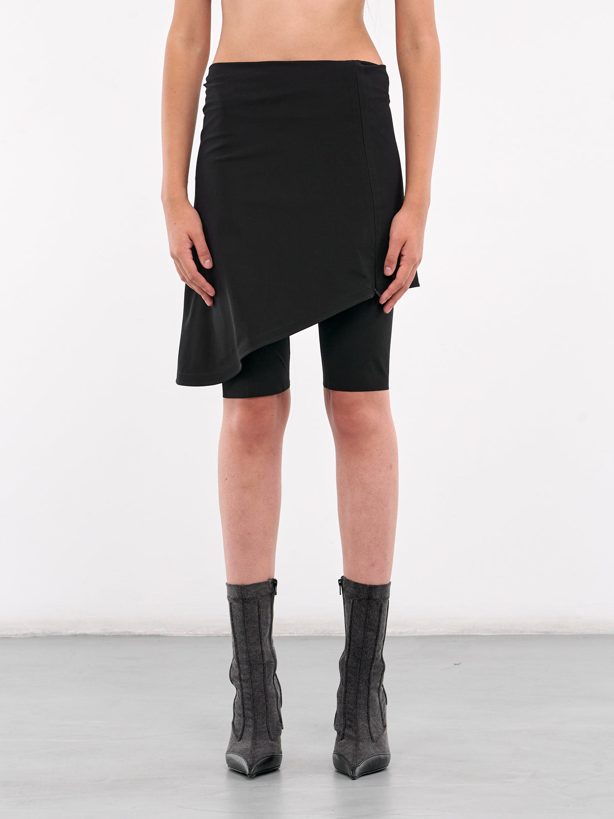 Skirt Shorts (01-01-BLACK)