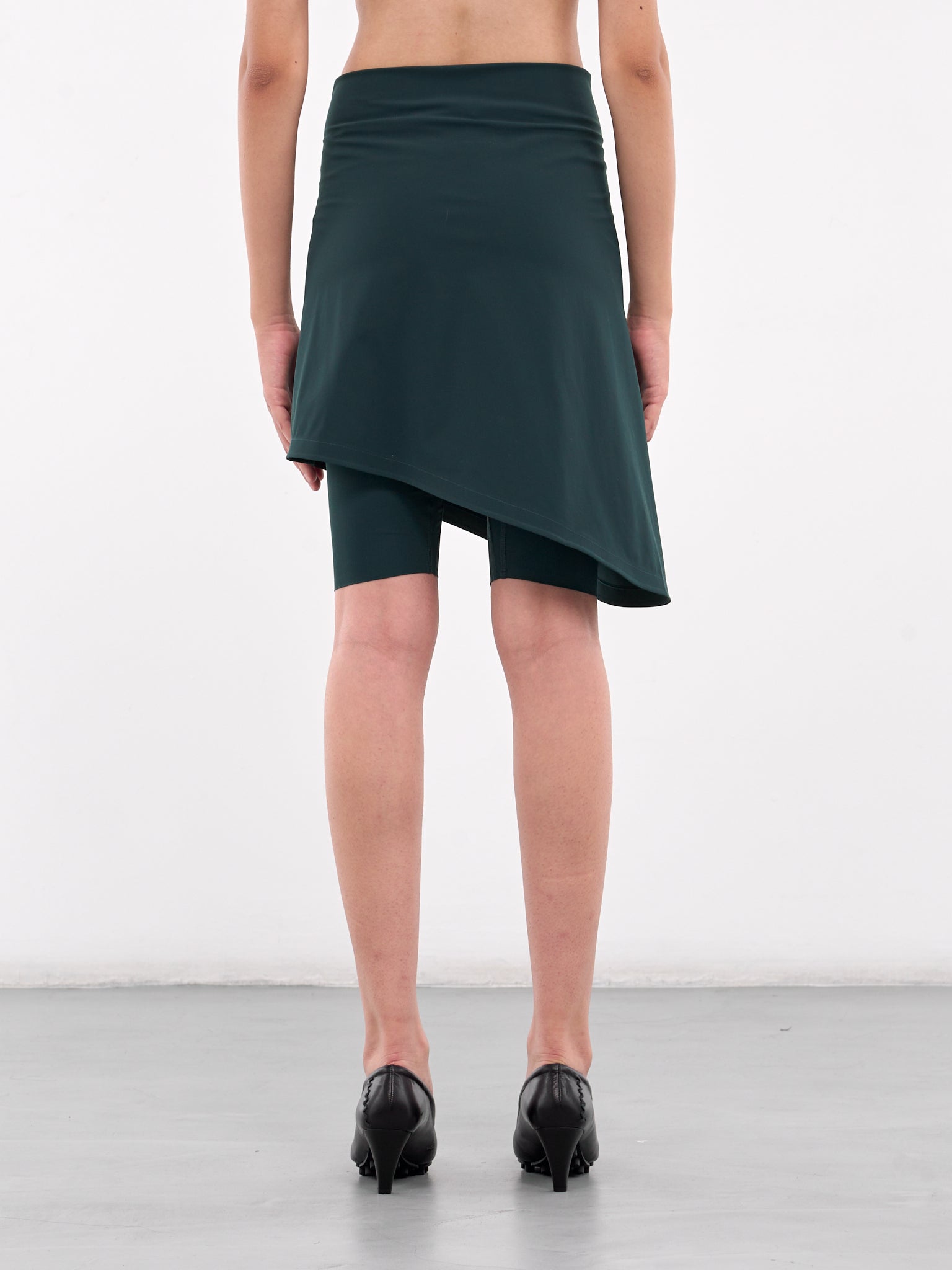 Skirt Shorts (01-01-DARK-GREEN)