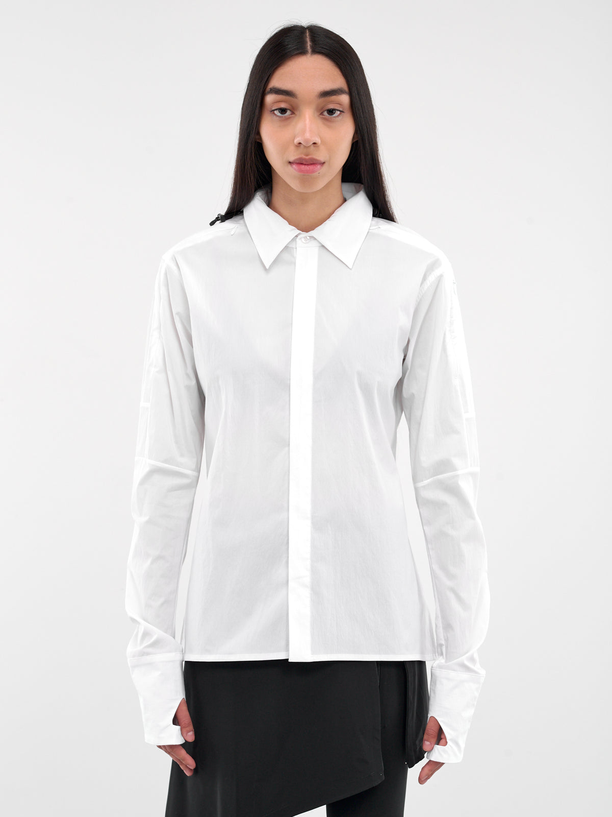 Hooded Shirt (01-18-WHITE)