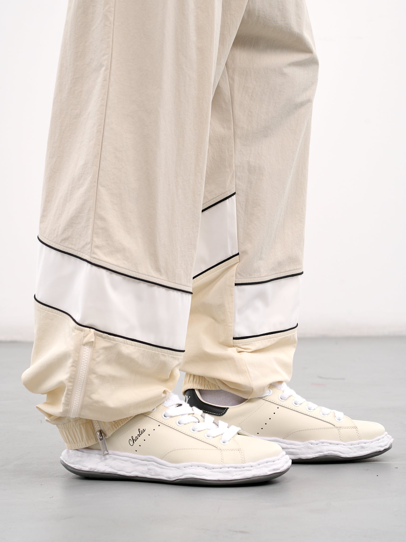 Leather Charles OG Sneakers (A12FW701-WHITE)