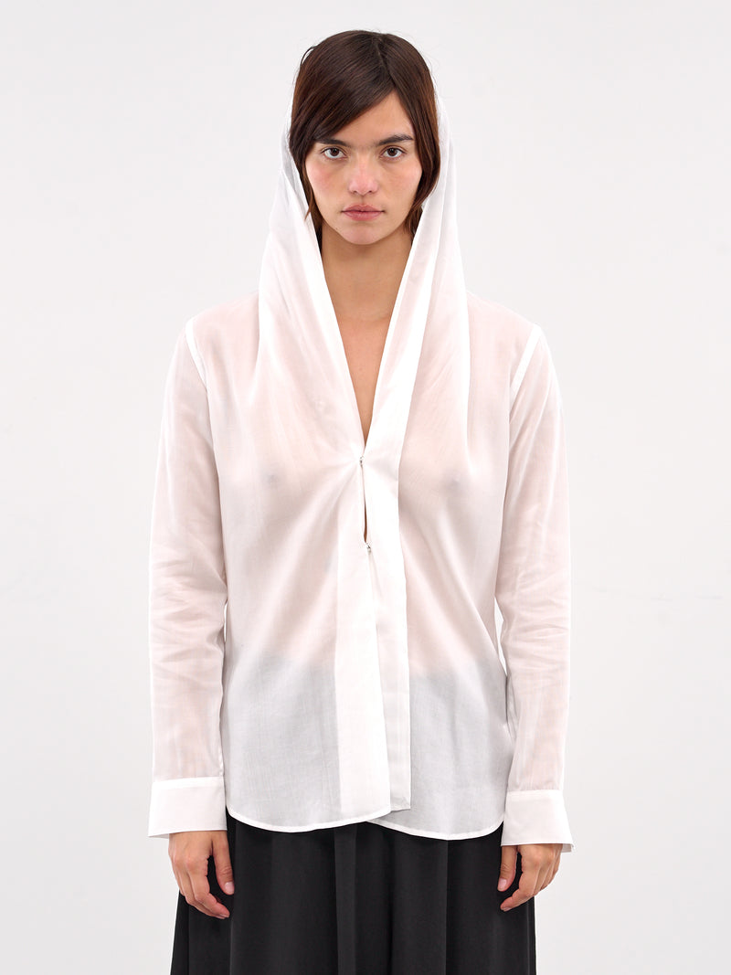 Hooded Shirt (FP-B64-200-1-WHITE)