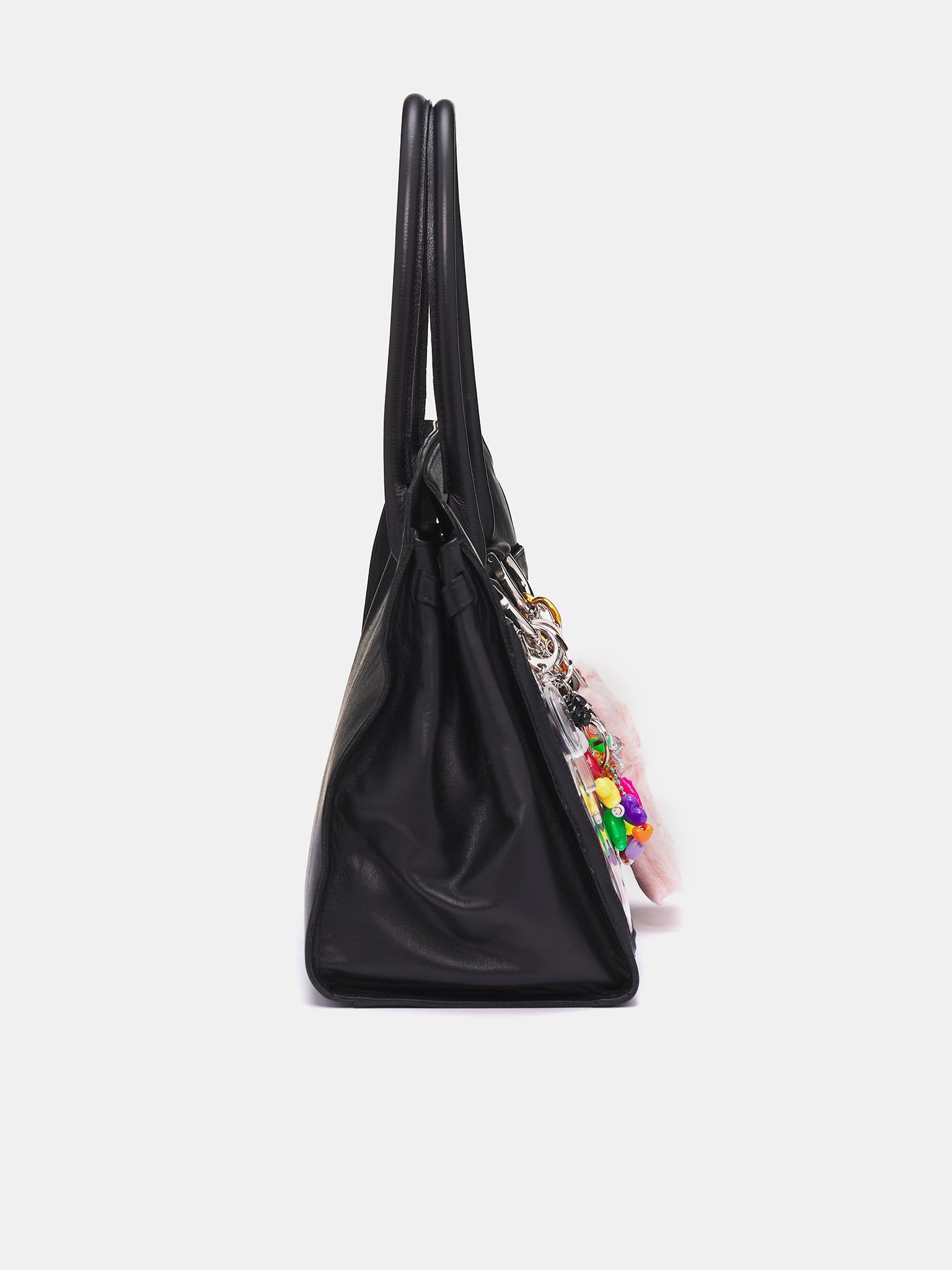 Idol Charm Handbag (03BG57-BLACK)