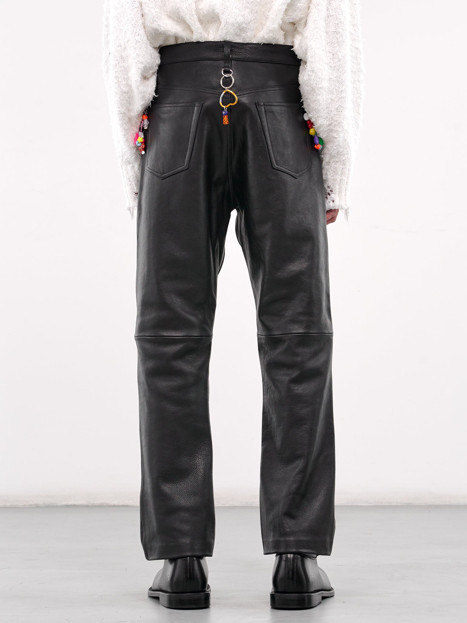 Ita Leather Trousers (03PT294-BLACK)