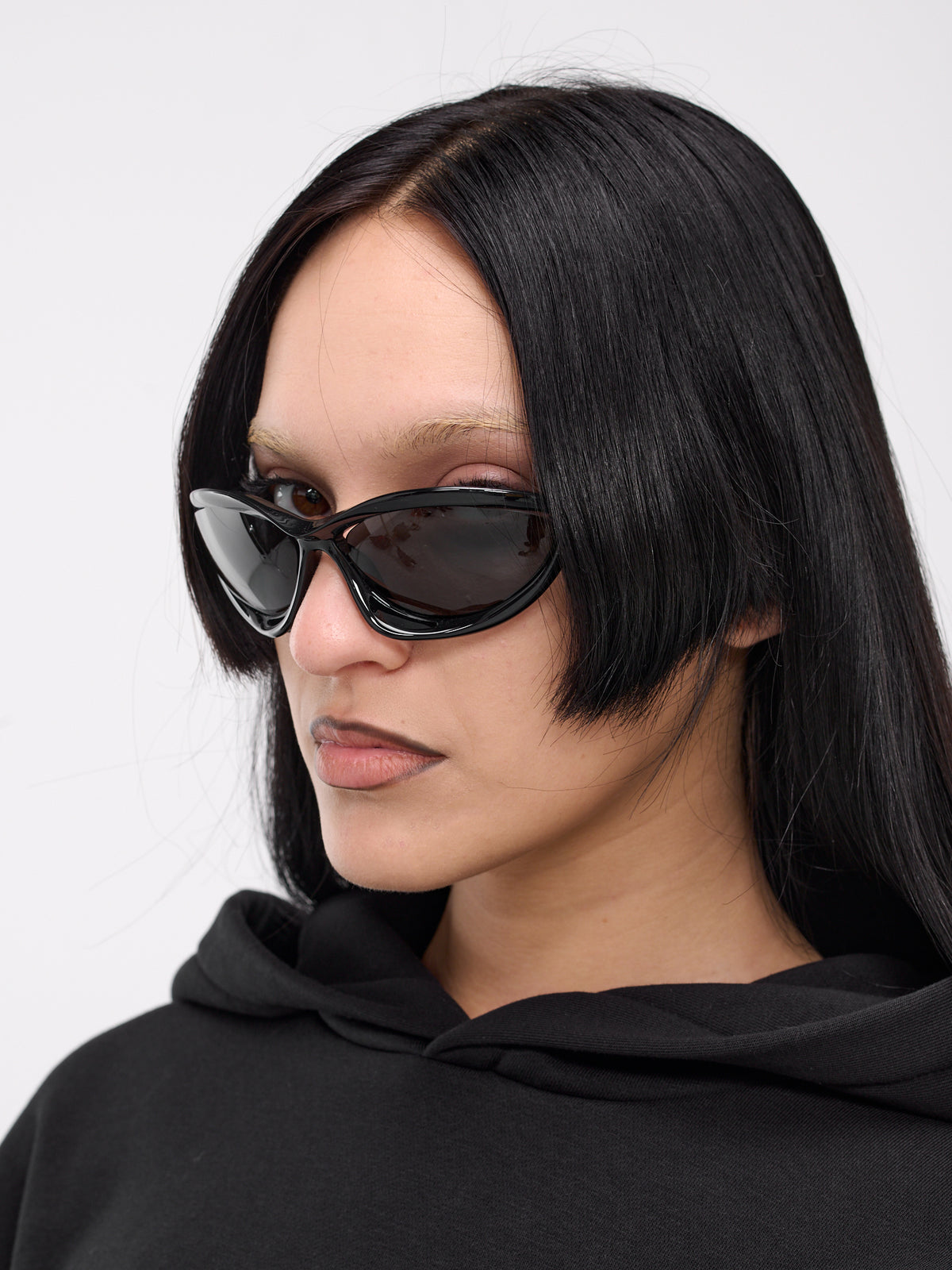 Morph Sunglasses (0PR-A23S-BLACK-DARK-GREY)