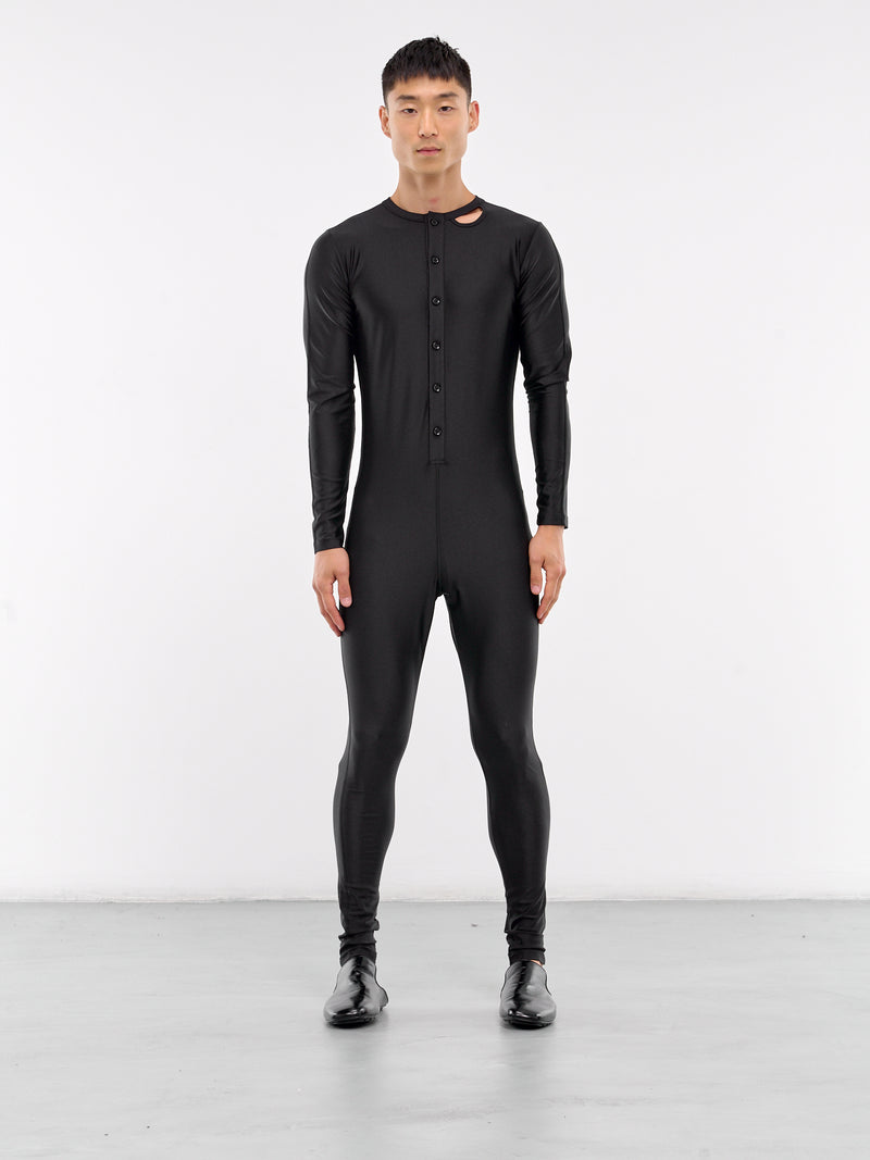 Asymmetric Onesie (0684-T905-BLACK)