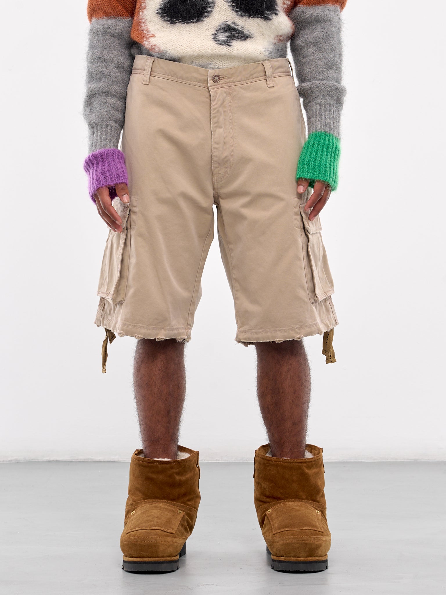 Cargo Shorts (09P005-BEIGE)