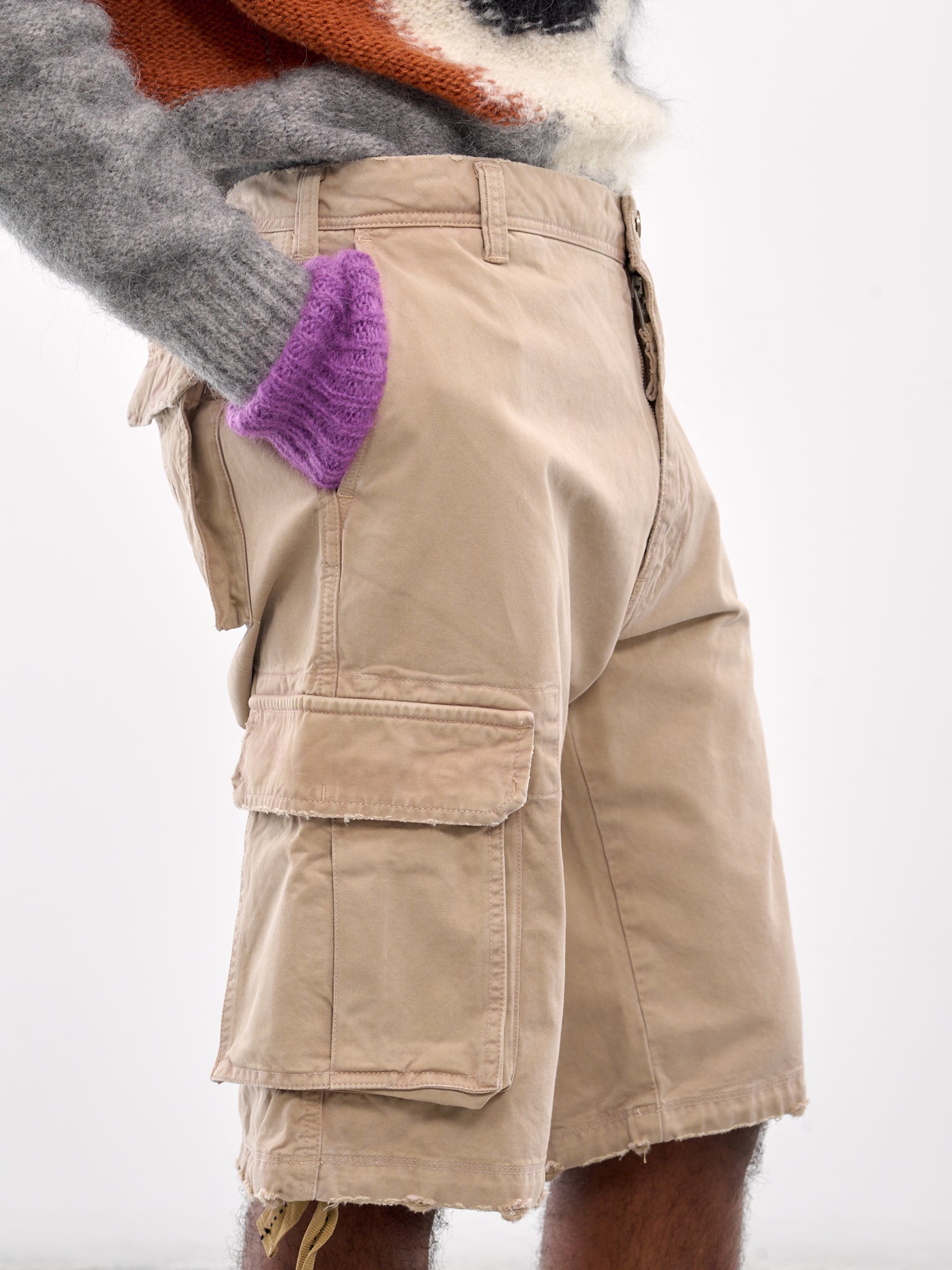 Cargo Shorts (09P005-BEIGE)