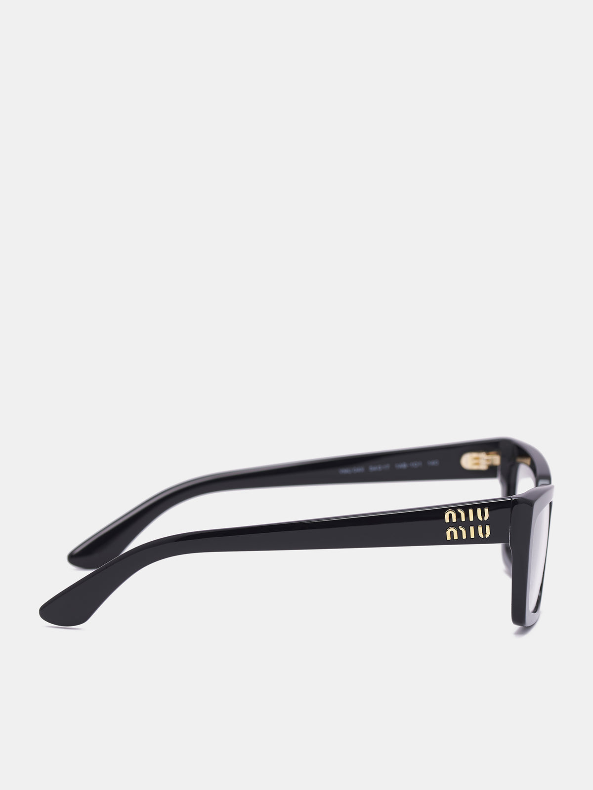 Rectangular Glasses (0MU-04XV-BLACK)