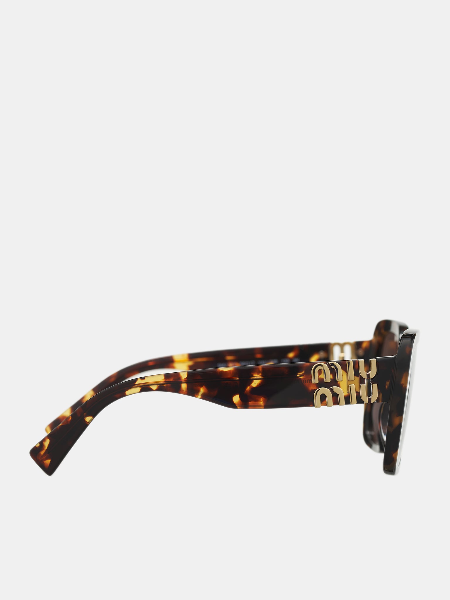 Large Rectangular Sunglasses (0MU-10YS-HONEY-HAVANA-DBROWN)