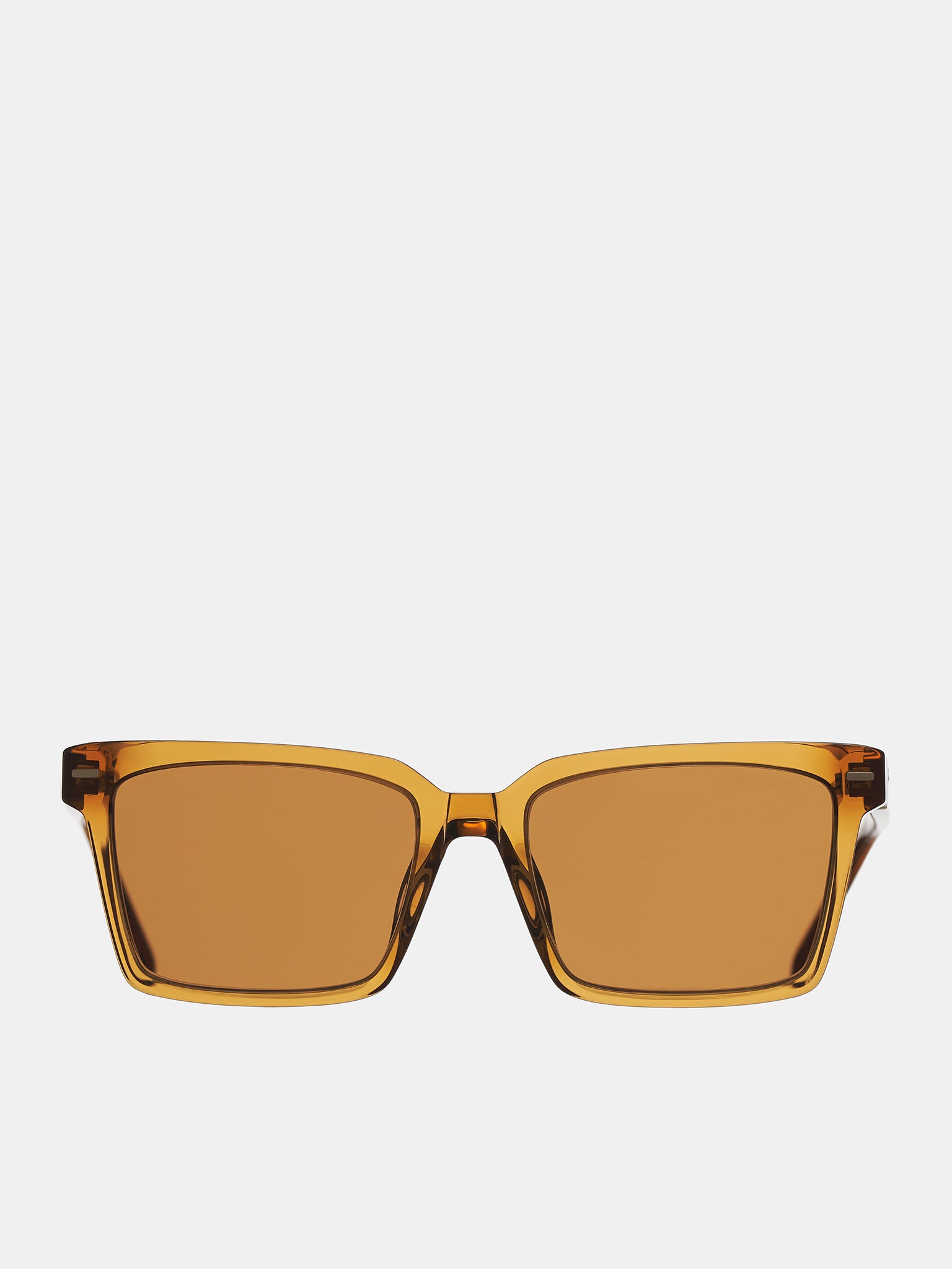 Square Sunglasses (0MU-13ZS-CARAMEL-BROWN)