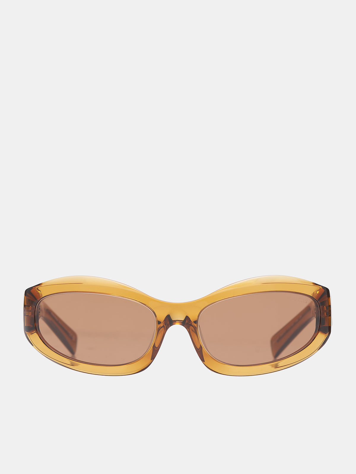 14ZS Sunglasses (0MU-14ZS-CARAMEL-TRANSPARENT)