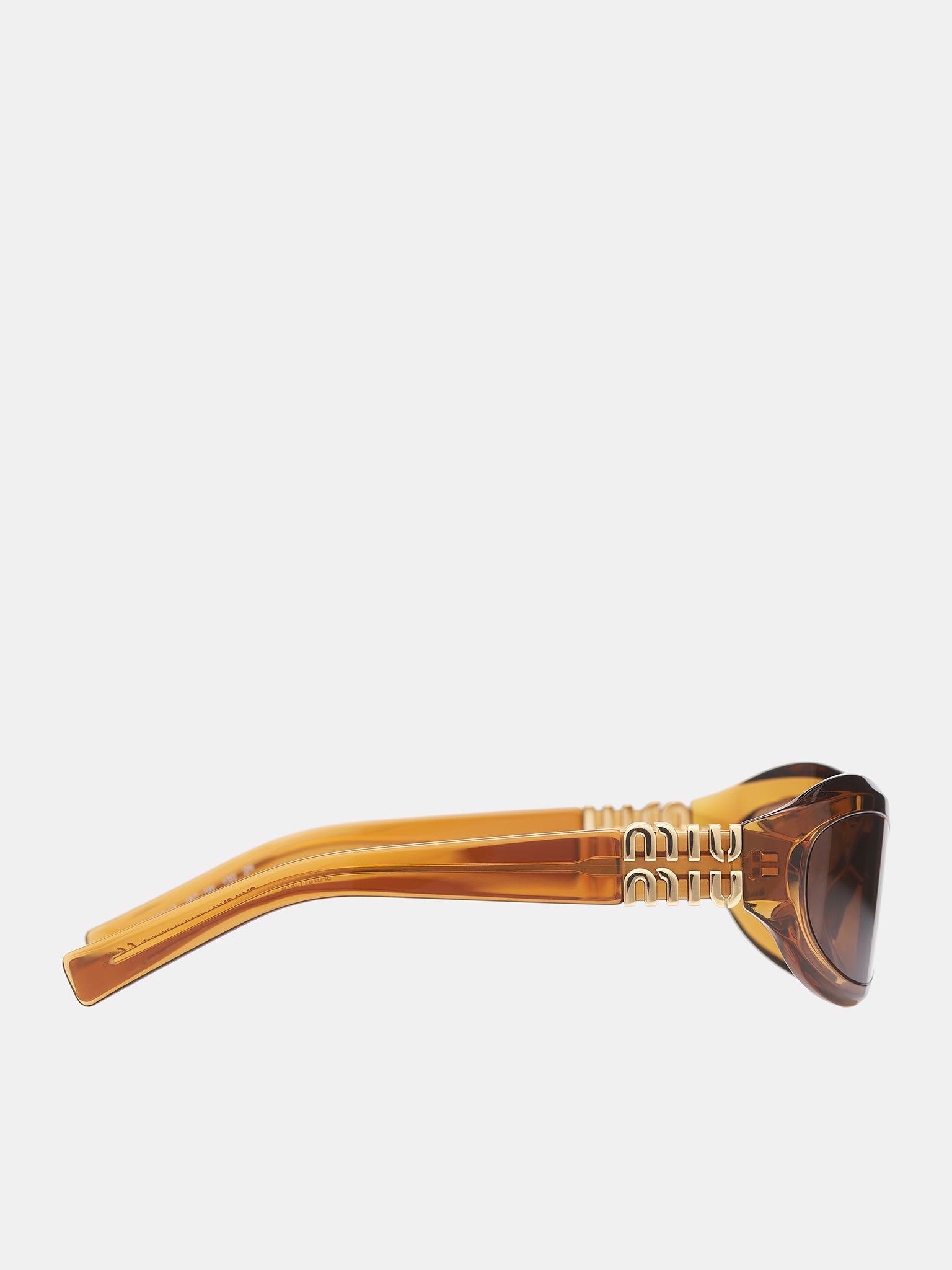 14ZS Sunglasses (0MU-14ZS-CARAMEL-TRANSPARENT)